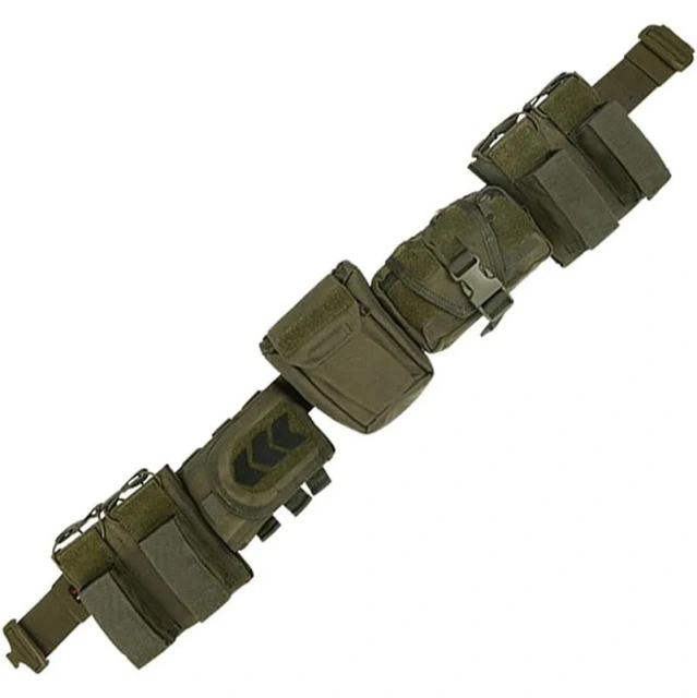 Wholesale High Quality Multifunctional Tactical Belt with Quick Release Accessory Pouches Premium Wholesale Duty Belt for Men  Multifunctional Security Training Belts Outdoor Tactical Training Utility Kit Duty practical Belt with Pouch Supplies