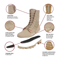 Outdoor Hiking Breathable Desert Camping Waterproof Tactical Outdoor Non-slip Hiking Safety Tactical Oxford Boots  Wholesale Hiking Boots trekking Ankle military Outdoor High Quality Non-slip Tactical waterproof Oxford hunting Boots