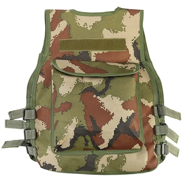 Wholesale Hiking Adjustable Kids Training Vest Breathable Outdoor Children's Assault Vest Durable Tactical Training Vest Training outdoors Paintball Vest Waterproof multifunctional Wear-resistant stab-proof Sports Training vest