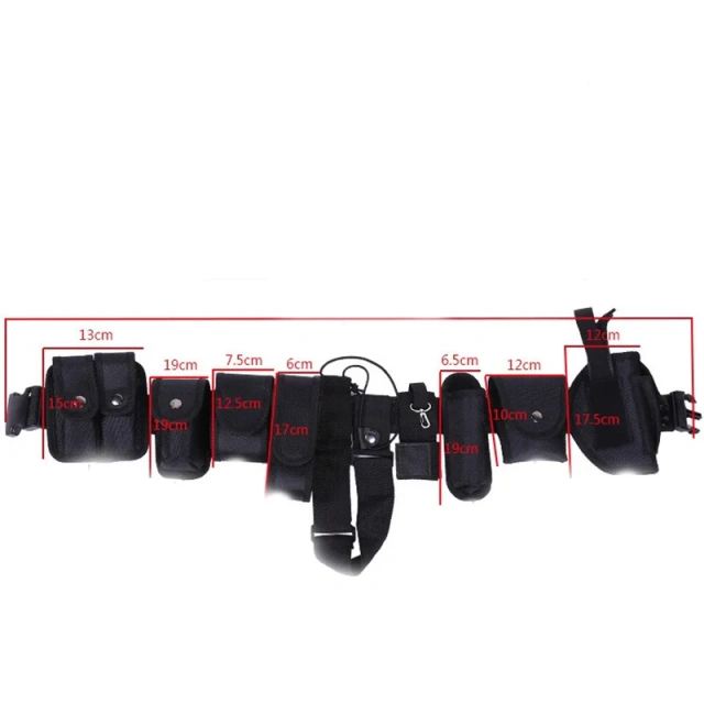 Training Multi Functional Patrol Duty Belt Outdoor Multi-purpose CS Canvas Load Oxford Wear-resistant Belt  Modular Equipment Quick-release Buckle Premium Lightweight Men Tactical Detachable Heavy Duty Belts Utility Belt with Pouches