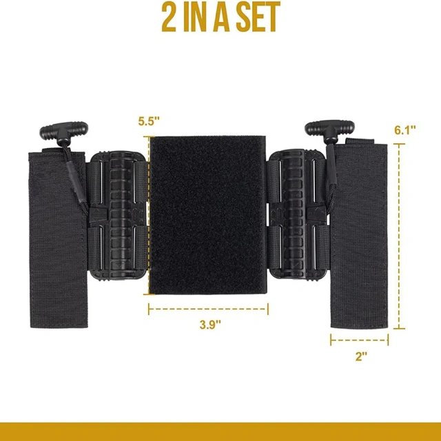 Quick Release Adapters Training Vest Chest Rig Cummerbund Quick Disconnect Buckles and Modular Vest  Durable Strength Training Vests Workouts Running Endurance Women Gym Fitness Weight Clothing