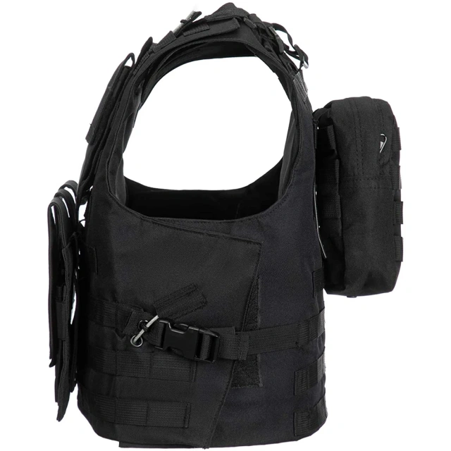 Outdoors Breathable Tactical Vest Adjustable Assault Training Vest for Kids Lightweight Hunting Tactical Vest Children's Training outdoors Vest Breathable Paintball Vest sports equipment lightweight stab-proof Sports Vest