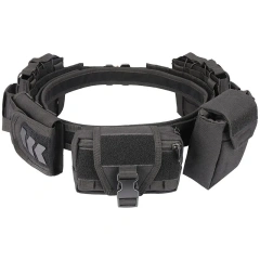 High Quality Premium Lightweight Tactic Waist Belt Duty Utility Waist Belt Duty Tactical Durable Multifunctional Waist Belts  Premium Adjustable Multifunctional Outdoor wear-resistant Hunting Tactics Storage Tactical Bag Duty Security Traffic Hiking Belt