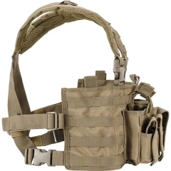 Training Chest Ring Durable Vest  Outdoor Training Vest Ultra-Light Breathable Assault Training Vest Adjustable for Adults with Games or Training  Heavy Duty Training outdoors Breathable Vest Paintball Hunting Assault Soft Vest