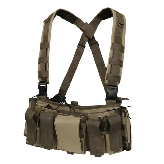 Customized Good Quality Tactical Suppliers Plate Vest Men Tactical Carrier Chest Rig for Outdoor Tactical Style Chest Rig  military Multi-functional Tactical Pouch Bags Chest Rig Training Tactical Chest Rig Heavy Duty Chest Rig for Tactical