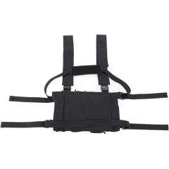 Outdoor Tactical Safety Vest with Magazine Pouch Tactical Chest Rig for Training High Quality Tactical Vest Chest Rig  Tactical Chest Rig Harness Vest Good Quality Tactical Vest Rig Bag with Magazine Pouch Tactical Chest Rig Bag