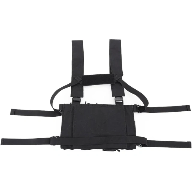Outdoor Tactical Safety Vest with Magazine Pouch Tactical Chest Rig for Training High Quality Tactical Vest Chest Rig  Tactical Chest Rig Harness Vest Good Quality Tactical Vest Rig Bag with Magazine Pouch Tactical Chest Rig Bag