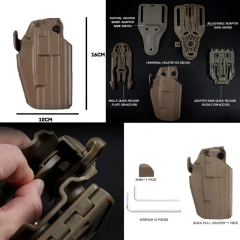 Lightweight Sport Enthusiasts Mountaineering Tactical Belt with Quick Draw Holster Medical Bag Paintball Hunting Tactical Belt  Wear-resistant Lightweight Nylon Ratchet Belt Men Tactical Stretch Hiking Hunting Pants Web Golf Belt