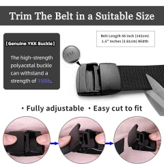 Durable Training Durable Nylon Web Belt Outdoor Sports Training Safe Buckle Plastic Tactical Belts  Wholesale Fashionable Outdoor Duty Tactical Belt Combination Equipment Detachable Multi-functional Tactical Waist Belt