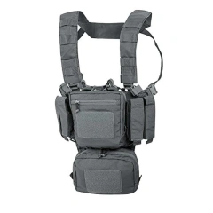 Custom High Quality Tactical Training Mini Rig Outdoor Durable Protective Safety Vests Chest Tactical Carriers Chest Rigs Top Selling Outdoor Tactical Accessory Chest Rig Sports Tactical Molle Vest Pouch Bag Carrier Tactical Camouflage Chest Rig