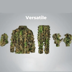 Outdoor Adventure Clothing Ghillie Suit for Men Hunting 3D Leaf Gillie Suit Camo Hunting Gillies Camo Hunting Suits Outdoor Adventure Clothing Ghillie Suit for Men Hunting 3D Leaf Gillie Suit Camo Hunting Gillies Camo Hunting Suits