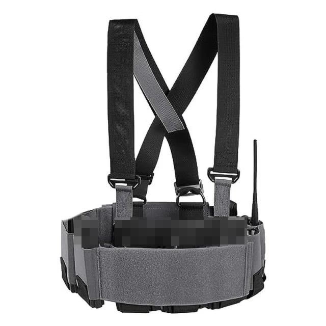 High Quality Tactical Gears Chest Rig Tactical Safety Vest Lightweight Elastic Camouflage Tactical Rig Tactical Equipment Chest Rig Adjustable Detachable Training Chest Rigs with Mag Pouch Camouflage Vest