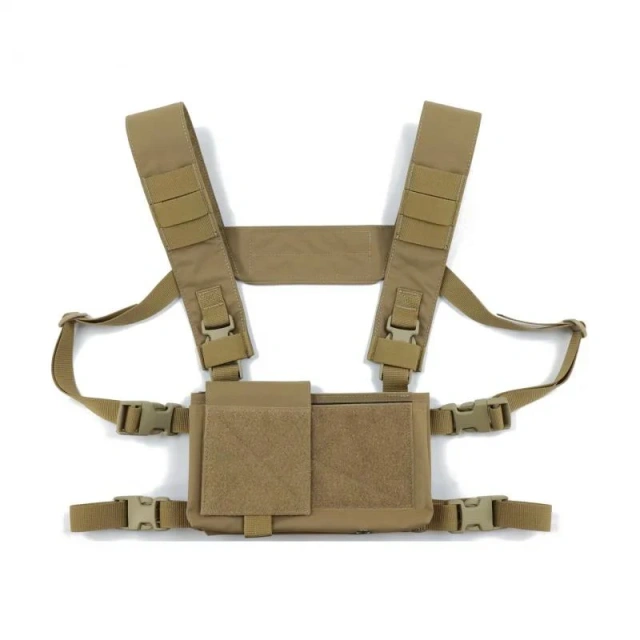 Wholesale Tactical Gear Micro Chest Rig Tactical Chest Rig Vest Heavy Duty Molle Chest Rig Tactical Vest  Best Selling Tactical Chest Rig Vest Tactical Recon Vest with Magazine Pouch Camouflage Chest Rig Harness for Hunting