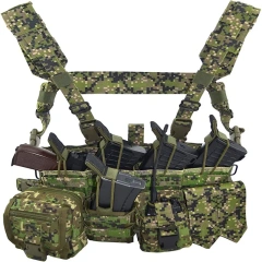 Training Molle Chest Rig Russian Durable Vest   Lightweight outdoors Convertible Vest high-quality Hunting Training security vest Adjustable Outdoor Training fashion Vest Training outdoors Breathable Vest