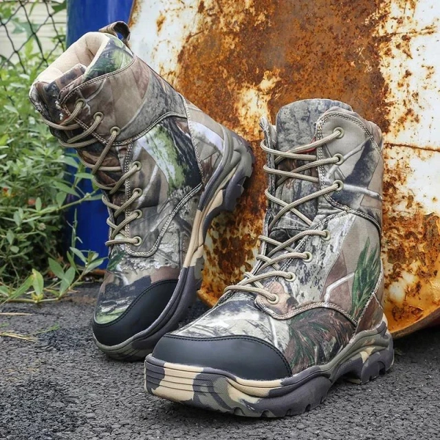 High Quality Outdoor Men Oxford Hiking Shoe Wholesale Spring Tactical Non-slip Buffer Shock Autumn Stable Slip Tactical Boots High Quality Durable Men Oxford Work Wear-resistant Boots Indestructible Work Shoes Desert Safety Boots Tactical Safety Shoes