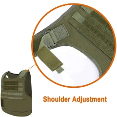 Wholesale Outdoors Breathable Tactical Vest Adjustable Assault Training Tactical Vest Lightweight Training Vest Training Vest for Men Outdoor Training Vest Padded Thick sports equipment
