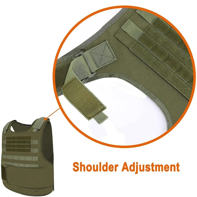 Wholesale Outdoors Breathable Tactical Vest Adjustable Assault Training Tactical Vest Lightweight Training Vest Training Vest for Men Outdoor Training Vest Padded Thick sports equipment
