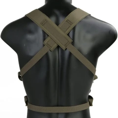 Good Quality Tactical Chest Rig Mini Style Tactical Vest with Chest Strap Unisex Tactical Micro Chest Vest Tactical Gear Chest Rig Adjustable Detachable Tactical Modular Vest with Mag Pouch Tactical Micro Chest Rigs