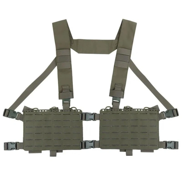 Field Tactical Chest Vest MOLLE System Tactical Chest Rig Camouflage Harness Vest Tactical Chest Rig Wholesale Tactical Accessories Chest Rig Men Nylon Molle System Chest Rig Tactical Rig Vest Tactical Rig Harness
