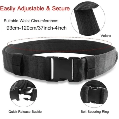 Premium Sport Enthusiasts Tactical Belt with Commonly Pouches Heavy Duty Training Belt Security Hunting Gear Waist Belts  Hot selling Men's Training durable Juniors Casual Braided Canvas Woven Fabric Belt Sports Training Tactical Belts
