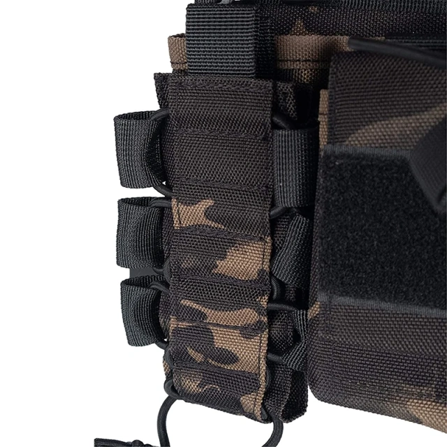 Top Selling Hunting Training Vest Men Hunting Training Chest Rigs Outdoors Breathable Tactical Vest for Training  Assault Back Panel Zip On and Fixing Training Panel Vest stab-proof sports equipment security vest