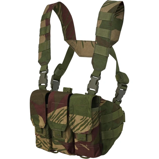 Customized Outdoor Chest Rig Tactical Vest for Training Camouflage  Hunting Molle Mag Pouches Tactical Chest Rig Bag Nylon Tactical Molle Chest Rig with Mag Pouches Modular Micro Tactical Vest for Hunting Training
