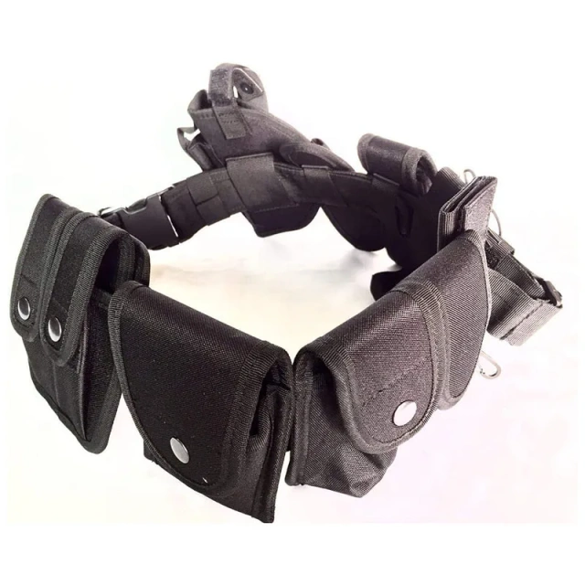 Sport Enthusiasts Modular Equipment System Security Tactical Duty Utility Versatile Work Hunting Quick Release Buckle Belt  High Quality Durable Adjustable Training Men's Tactical Belt Adjustable Utility Belt Heavy Duty Work Belt