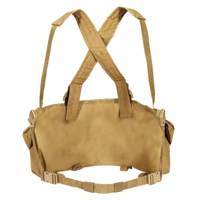 Utility MOLLE Tactical Chest Rig with Pouches Multi-functional Tactical Chest Rig  Outdoor Tactical Chest Rig  Vest Best Selling Hunting Rig Harness for Tactical Heavy Duty Tactical Chest Hanger Rig Outdoor Tactical Chest Pack Rig