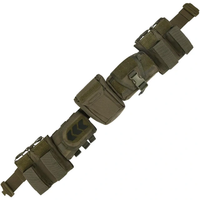 Modular Equipment Quick-release Buckle Premium Lightweight Men Tactical Detachable Heavy Duty Belts Utility Belt with Pouches  Comfortable Duty Belt Keeper with Double Snaps for Outdoor Sports Fixing Wide Security Tactical Belt