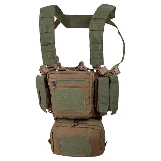 Customized Tactical Equipment Chest Rig Heavy Duty Tactical Vest Safety Chest Rig Outdoor Training Mini Rig  Custom Tactical Chest Rigs for Hunting Heavy Duty Tactical Chest Rig with Pouch Camo Harness Tactical Chest Rig Vest