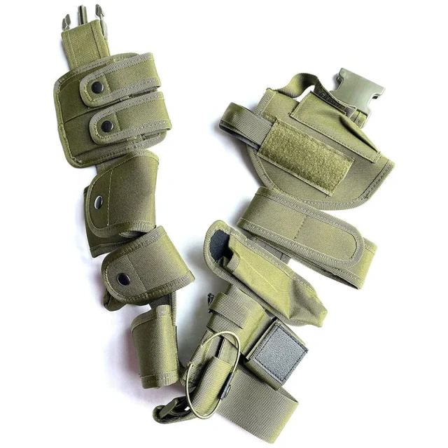 Multi-functional Outdoor Modular Equipment System Security Wear-resistant Tactical Duty Utility Versatile Work Hunting Belt  Lightweight Ratchet Belts Men Nylon Web Casual Belt with Automatic Buckle Adjustable Golf Tactical Nylon Belt