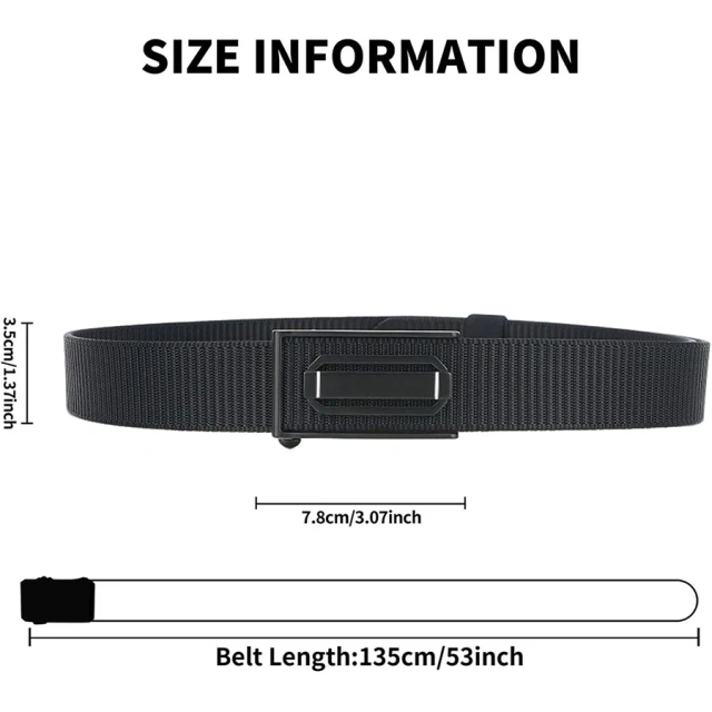 High Quality Men's Ratchet Belt Nylon Tactical Adjustable Training Hiking Rigger Extra Thick Webbing Belt  High density Outdoor Material Multifunctional Duty Web Training Belt Rig with Handcuff Case Duty Belt tactic Waist Belts