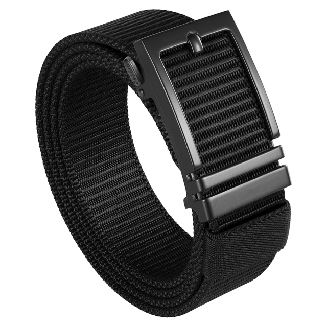 Adjustable Durable Multifunctional Wear-resistant Nylon Web Tactical Belt with Automatic Slide Buckle Ratchet Belt  Premium Lightweight Tactical Flashlight Pouch Sets Mountaineering Multifunctional Utility Kit Belt Duty Belt Security Duty Belts