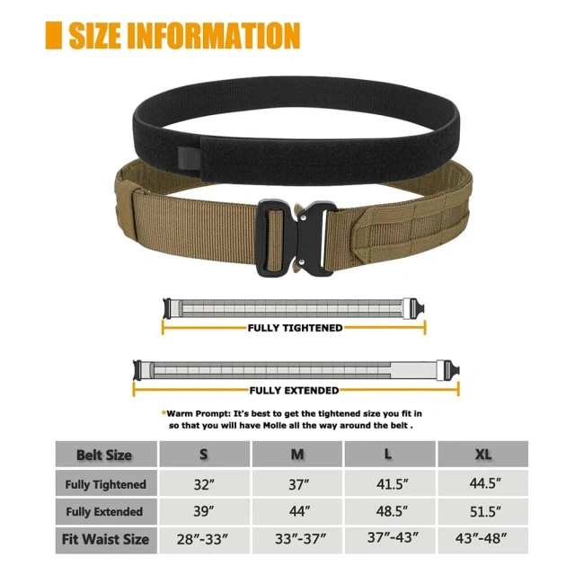 Wholesale Durable Adjustable Training Durable Outdoors Quick Release Rigger Belt Tactical Heavy Duty Belt  Wholesale outdoor work High-density Tactical Belt Duty Quick Release Adjustable  Utility adjustable and detachable Belt