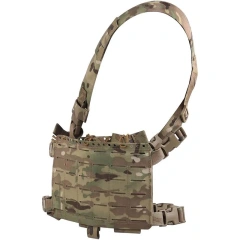 Custom Tactical Chest Rig Lightweight Quick Release Outdoor Game Hunting Bag Chest Rig Tactical Vest With Pouch Tactical Micro Chest Vest Mini Style Tactical Chest Rig Multifunctional Camouflage Chest Rig for Unisex