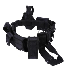 Fashionable Multifunctional Durable Outdoor Sports Gear Equipment Hunting Multifunctional Tactical Durable Belt with Pouches  Wear-resistant Lightweight stab-proof Sports Training Sports Adjustable Training Canvas Web Belt Durable Tactical Belt