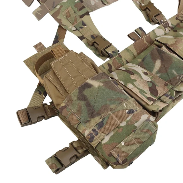 Best Selling Tactical Gears Chest Vest for Hunting Good Quality Tactical Harness Chest Rig Pouch Tactical Modular Chest Rig Adjustable Tactical Chest Rig Vest Tactical Harness Chest Rig with Mag Pouches Tactical Chest Rig Vest Bag