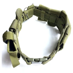 Multi-functional Outdoor Modular Equipment System Security Wear-resistant Tactical Duty Utility Versatile Work Hunting Belt  Modular Equipment Nylon Multi-functional Adjustable Strap Oxford Cloth Training Security Belt tactic Duty Utility Waist Belt