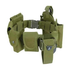 Tactical Belt Training Duty Security Equipment Accessories Waist Bag Multi-functional Nylon Waterproof Tactic Waist Belt   Hot selling Breathable Tactical Quick Release Buckle Belts with Inner Belt Duty Belts sports equipment