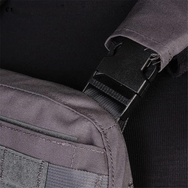 High Quality Durable Waterproof Training Vest Breathable Tactical Training Vest Durable Training Hunting Vest  Training Chest Vest Recon Chest Vest Lightweight stab-proof sports equipment security vest