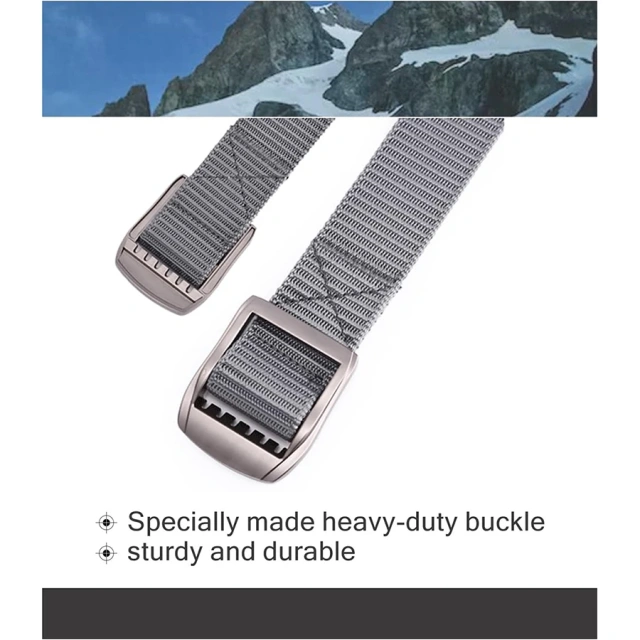 Men's Wear-resistant Sports Training Nylon Web Work Belt Durable Simple Everyday Riggers  Tactical Belt  Durable Waterproof multifunctional Nylon Belts high-quality Men Adjustable Canvas Tactical Men Belt