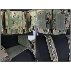 Heavy Duty Camouflage Tactical Chest Vest Rig Hanging Tactical Chest Rig Outdoor Harness Tactical Rig Vest Wholesale Outdoor Tactical Molle Vest Pouch Bag Tactical Camouflage Chest Rig Tactical Vest Molle Chest Rig for Training