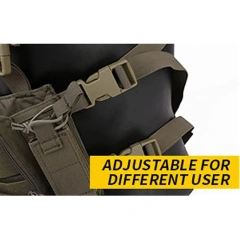 Top Selling Tactical Micro Chest Vest Camouflage Tactical Safety Chest Rig Vest Multi-functional Tactical Chest Rig Vest Best Selling Tactical Equipment Chest Rig High Quality Molle Tactical Vest with Pouch Outdoor Tactical Hunting Vest