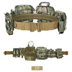 Wholesale Outdoor Gear User Tactical Belt High Density Material Outdoor Hunting Tactical Storage Bag Duty Security Traffic Belt   Adjustable Training durable Men Stretch Canvas Belt Durable Plastic Buckle for Work Travel Sports Elastic Tactical Belt