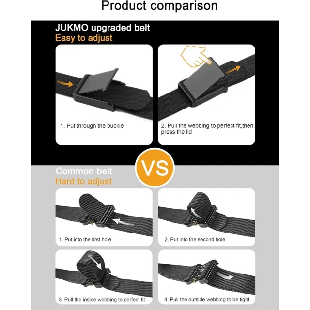 Breathable Wear-resistant Lightweight Nylon Web Work Belt with Quick Release Buckle High-quality Tactical Belt  Modular sport enthusiasts high density Material Quick Release Tactical Heavy Duty Belt high density Material Tactical Belt