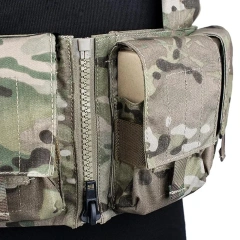 Lightweight Tactical Gear Vest Protective Tactical Chest Rig Tactical Chest Rig With Mag Pouch MOLLE Hunting Vest Hot Selling Camouflage Chest Rig Harness with Pouch Magazine Camouflage Molle Chest Rigs Hunting Tactical Chest Vest