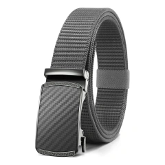 Fashionable Nylon Multifunctional Ratchet Tactical Belt Men Casual Stab-proof Sports Training Outside Tail Golf Belt  Sports Training Training Wear-resistant Men's Tactical Belt Heavy Duty Webbing Belts Adjustable Style Nylon Belts