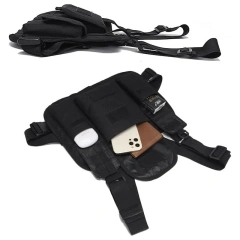 Wholesale Outdoor Tactical Gear Chest Rig Bag Multi-Functional Training Vest Tactical Chest Rig Pouch with Strap Tactical Pouch Chest Rig Multifunctional Camouflage Tactical Vest High Quality Tactical Chest Vest