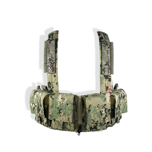 Lightweight Tactical Gear Vest Protective Tactical Chest Rig Tactical Chest Rig With Mag Pouch MOLLE Hunting Vest Hot Selling Camouflage Chest Rig Harness with Pouch Magazine Camouflage Molle Chest Rigs Hunting Tactical Chest Vest