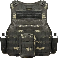 Wholesale Tactical Equipment Vest Adjustable Tactical Hunting Vest Training Outdoor Breathable Training Vest durable Sports Training security vest Enforcement Training Vest Adjustable security vest